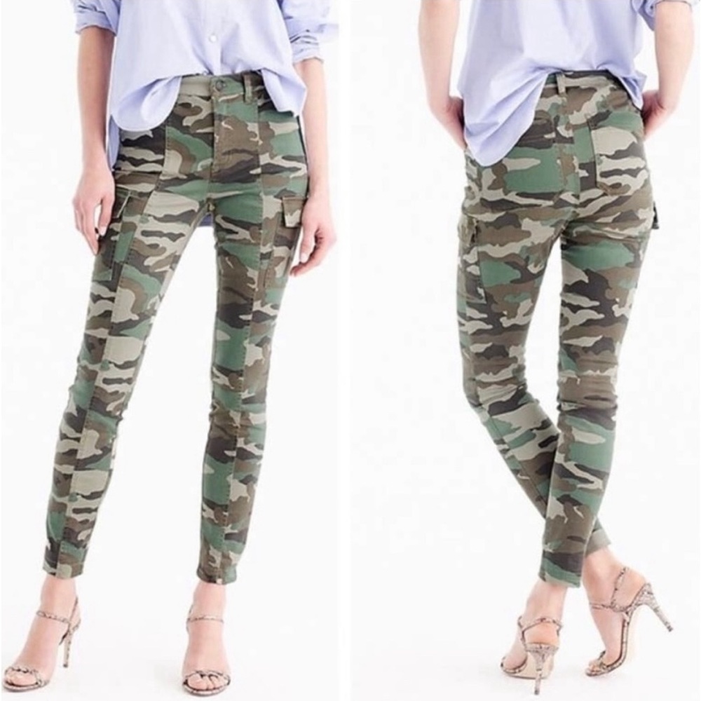 J. Crew Camouflage Ankle Pants